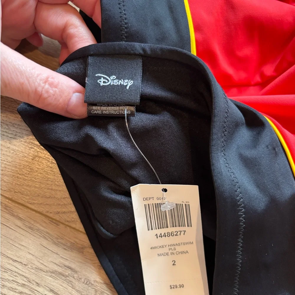 NWT Disney Mickey Mouse Halter Swim Bikini 2PC Plus Size 2X - Picture 11 of 14